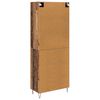 vidaXL Highboard Stare drewno 69,5 x 34 x 180 cm