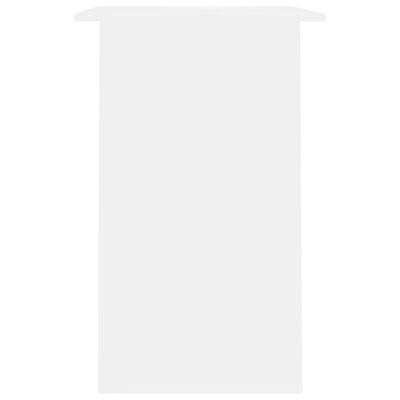 vidaXL Biurko, białe, 90x50x74 cm, płyta wiórowa