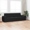 vidaXL Sofa Bed 200cm Czarny tkanina