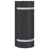 vidaXL Kinkiet zewnętrzny, czarny, odlewane aluminium