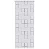 vidaXL Roleta prysznicowa 80 x 240 cm, wz&oacute;r w kwadraty