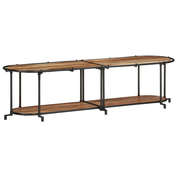 vidaXL Szafka pod telewizor, 160x42x40 cm, lite drewno akacjowe