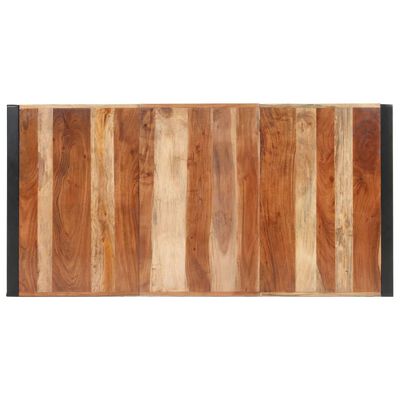 vidaXL Stół jadalniany, 160x80x75 cm, drewno stylizowane na sheesham