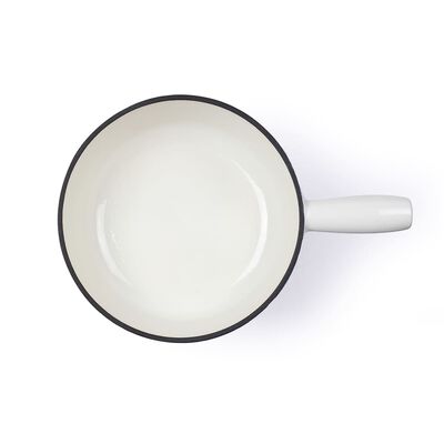 Livoo Tradycyjny zestaw do fondue, 2,6 L, biały