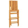 vidaXL Krzesła składane 8 szt. 47x62x90 cm Drewno lite Teak