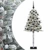 vidaXL Sztuczna choinka z bombkami 120 cm 150 LED Ciepła biel