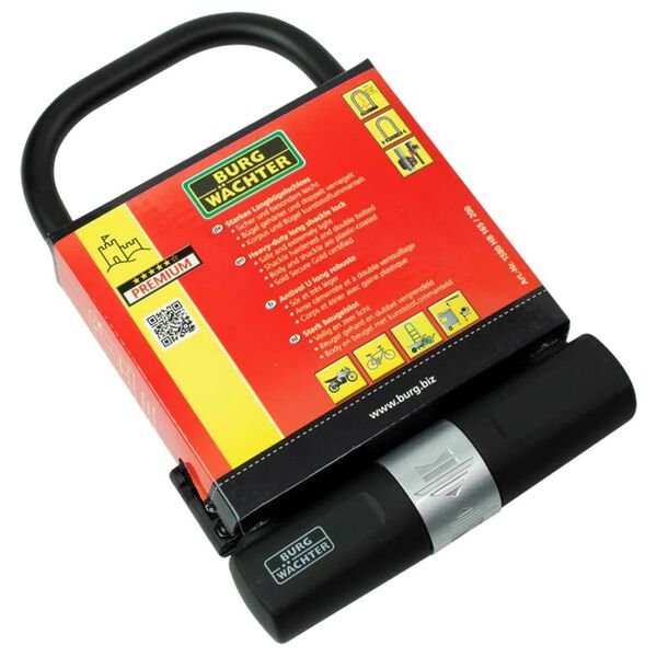 BURG-W&Auml;CHTER Kł&oacute;dka rowerowa 1580 HB, czarna