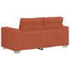 vidaXL Sofa dwuosobowa czerwono-pomarańczowa 160x77x82 cm Tkanina sztruksowa