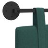 vidaXL Wisząca Głowa Gładki Ciemna zieleń 130 x 55 x 5 cm tkanina