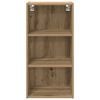vidaXL Szafka wisząca Dąb rzemieślniczy 40 x 29,5 x 80 cm