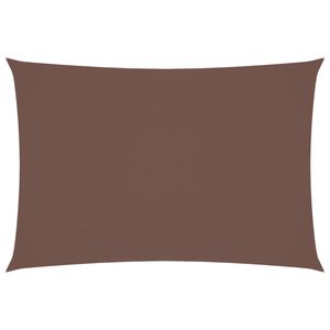 vidaXL Prostokątny żagiel ogrodowy, tkanina Oxford, 3x5 m, brązowy