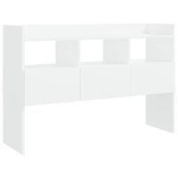vidaXL Szafka, biała, 105x30x70 cm, materiał drewnopochodny