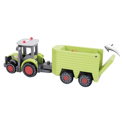 CLAAS Zabawkowy traktor z przyczepą Axion 870 + Animal, 36 cm