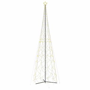 vidaXL Choinka stożkowa ciepła biel 3000 diod LED 230x800 cm