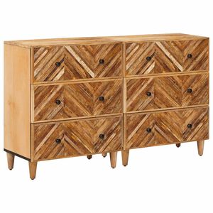 vidaXL Szafy do przechowywania 2 szt. 60 x 33,5 x 75 cm Drewno z mango