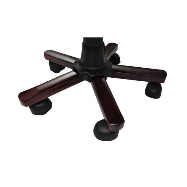 vidaXL Obrotowe krzesło biurowe, brązowe