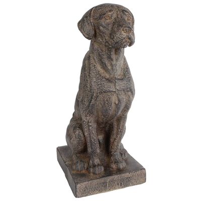 Gifts Amsterdam Rzeźba Dog, polystone, brązowa, 30x21x48 cm