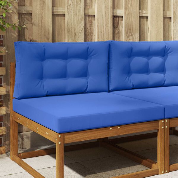 vidaXL Poduszka do sofy na zewnątrz 2 pcs Turkusowy Poliester