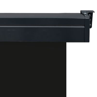 vidaXL Markiza boczna na balkon, 65 x 250 cm, czarna