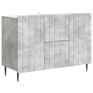 vidaXL Bufet Betonowy szary 89 x 34,5 x 62 cm Drewno inżynieryjne