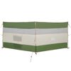 vidaXL Camping Wiatrochron Zielony 340x130 cm Wodoodporny
