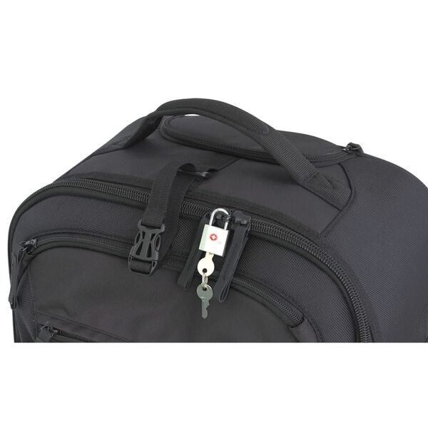 Travelsafe Walizka na k&oacute;łkach JFK20, czarna, 40 L, TS2101