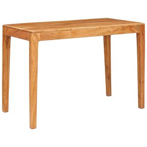vidaXL St&oacute;ł jadalny 110 x 55 x 76 cm Lite Drewno Akacji Brązowy