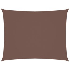 vidaXL Prostokątny żagiel ogrodowy, tkanina Oxford, 2x3,5 m, brązowy
