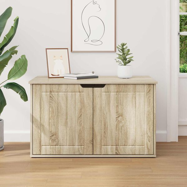 vidaXL Koty Dom Sonoma 85 x 55 x 50,5 cm Materiał drewnopochodny