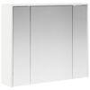 vidaXL Szafka z lustrem do łazienki Biały 73,5 x 16 x 62,5 cm