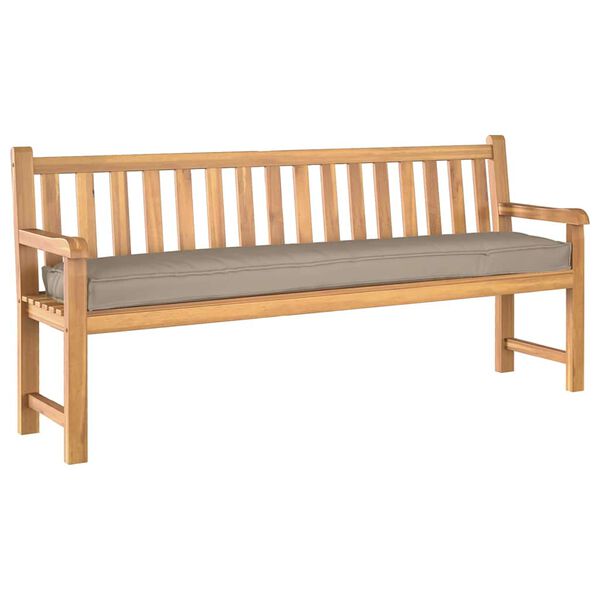 vidaXL Zestaw poduszek na paletę 2 pcs Ciemnoszary 200 x 40 x 8 cm