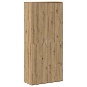 vidaXL Wysoka szafa 80 x 35 x 180 cm Drewno inżynieryjne dąb artisan