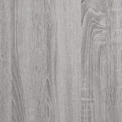 vidaXL Biurko, szary dąb sonoma, 90x45x76 cm, materiał drewnopochodny