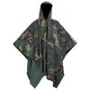 vidaXL Wodoszczelne poncho przeciwdeszczowe na kemping, moro