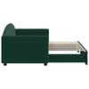 vidaXL Sofa rozsuwana, ciemnozielona, 80x200 cm, aksamit