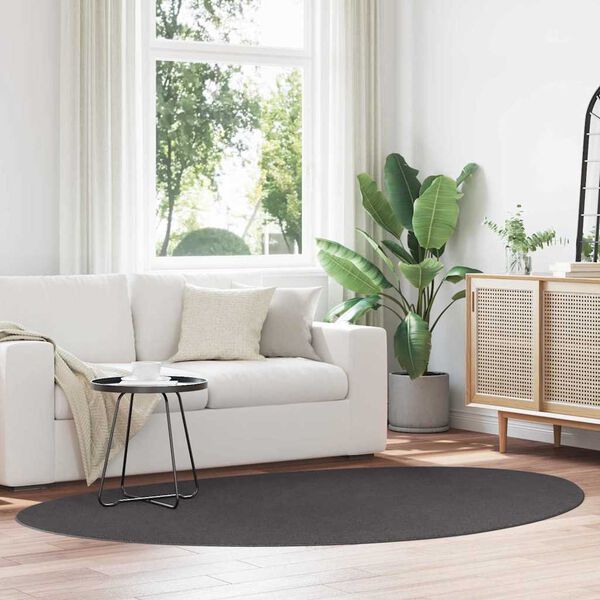 vidaXL Dywany pokojowe HUARTE Antracyt 160 x 230 cm Poliester