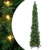 vidaXL Sztuczna choinka ze 130 lampkami LED, 210 cm