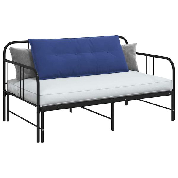 vidaXL Poduszka na plecy Niebieski policyjny 120 x 50 cm