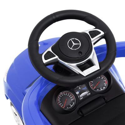 vidaXL Samochód pchacz Mercedes-Benz C63, niebieski