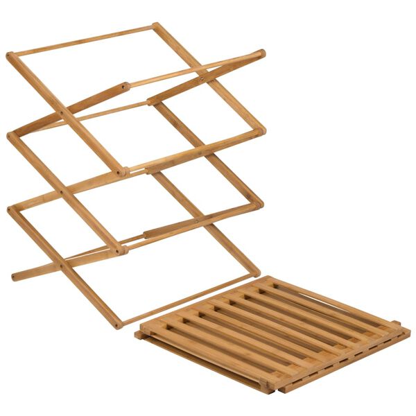 Bo-Camp Składany regał turystyczny Fitzroy, bambusowy