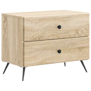 vidaXL Szafka Nocna dąb Sonoma 62 x 34,5 x 47,5 cm Drewno inżynieryjne