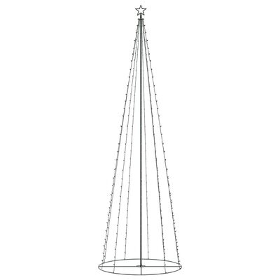 vidaXL Ozdoba świąteczna w kształcie choinki, 330 LED, 100x300 cm