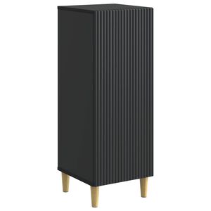 vidaXL Bufet Czarny 33 x 34,5 x 90 cm Drewno inżynieryjne