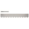 vidaXL Krawężnik do trawnika 20 pcs Rdzawy 100 x 0,05 x 15 cm