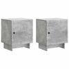 vidaXL Szafka Nocna 2 szt. Betonowy szary 43 x 34,5 x 50 cm
