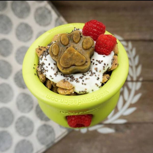 West Paw Zabawka dla psa Toppl, Zogoflex, zielona, rozmiar S