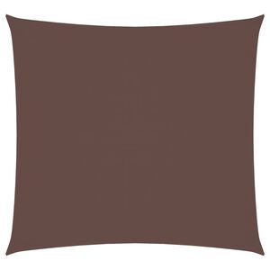 vidaXL Żagiel ogrodowy, tkanina Oxford, kwadratowy, 7x7 m, brązowy