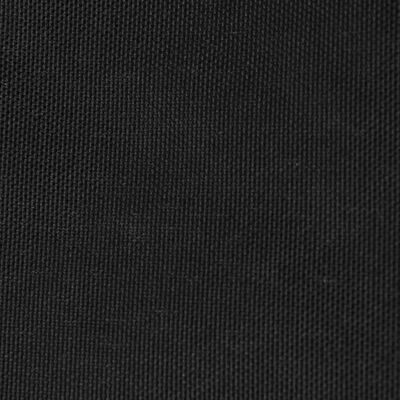 vidaXL Prostokątny żagiel ogrodowy, tkanina Oxford, 2x5 m, czarny