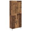vidaXL Highboard Stare drewno 69,5 x 34 x 180 cm