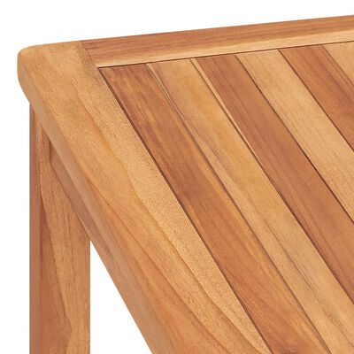 vidaXL Stół ogrodowy, 120x120x77 cm, lite drewno tekowe